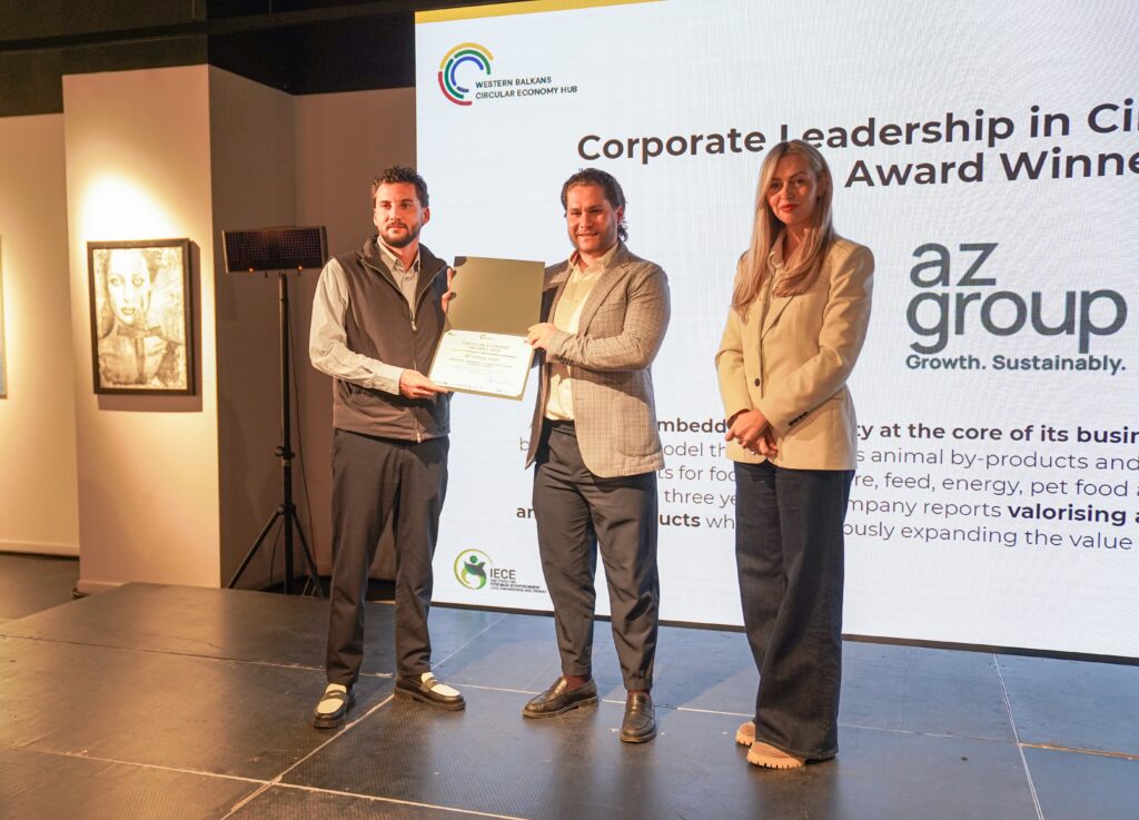 AZ Group, 2026 Winner in the Corporate Leadership in Circular Economy Category